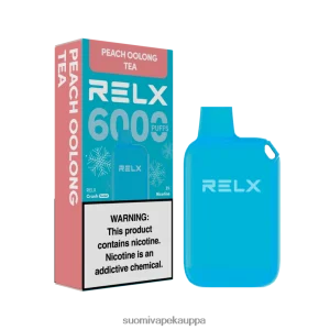 Vape Nesteet – RELX Crush Pocket 6000 jäätä persikka oolong teetä T062N210