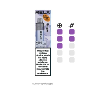 Vape Nesteet – RELX MagicGo 4000 kertakäyttöinen vape rypäleen T062N26