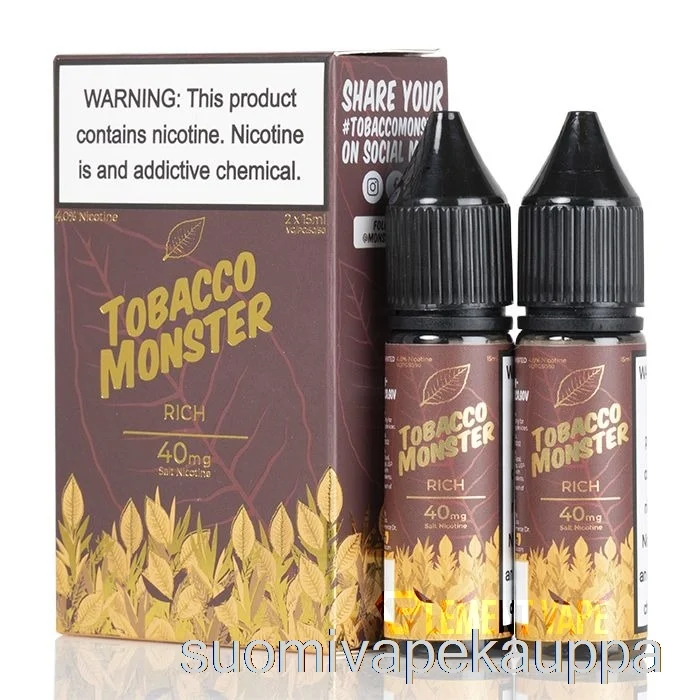 Vape Nesteet Rikas – Tupakkahirviösuolat – 30ml 24mg