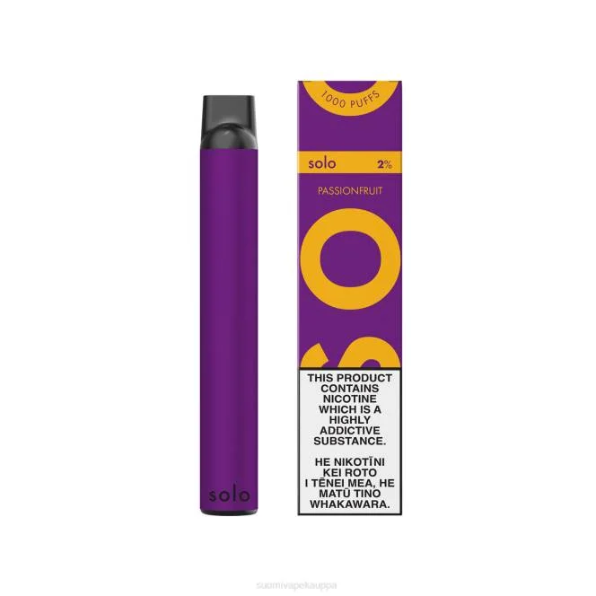 Vape Nesteet – Solo kertakäyttöinen vape X4V414 passionhedelmä