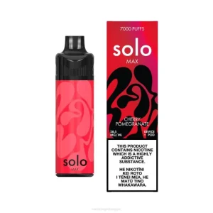 Vape Nesteet – Solo MAX pod-sarja X4V466 kirsikka granaattiomena