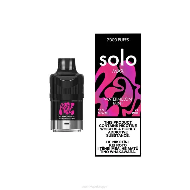Vape Nesteet – Solo MAX pod X4V486 vesimeloni minttu