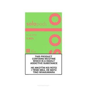 Vape Nesteet – Solo vaihtokotelo 2 kpl X4V458 hapan omena