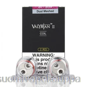 Vape Nesteet Uwell Valyrian Ii 2 Vaihtokelaa 0,14 Ohm Un2-2 Kaksoisverkkokelaa