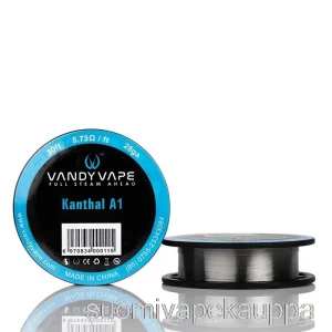 Vape Nesteet Vandy Vape Erikoislankakelat Kanthal A1 – 28ga / 5.73ohm – 30ft