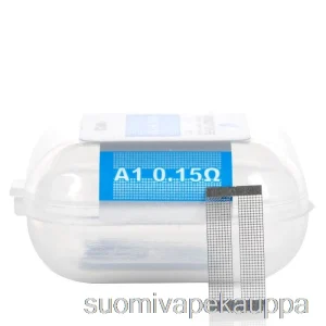 Vape Nesteet Vandy Vape M Mesh Arkkikelat (10 Arkkia) Dual M Coil – 0,15 Ohm A1 Dual M Coil (10 Kpl)