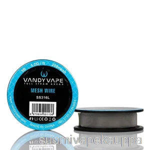Vape Nesteet Vandy Vape Mesh Lankakelat – 5 Jalkaa 1,2 Ohm 200 Mesh Ss316l