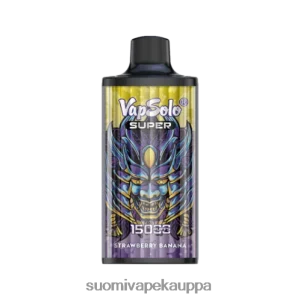 Vape Nesteet – Vapsolo SUPER kertakäyttöinen vape mansikka banaani 4FZ6134