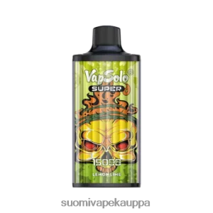 Vape Nesteet – Vapsolo SUPER kertakäyttöinen vape sitruuna lime 4FZ6130