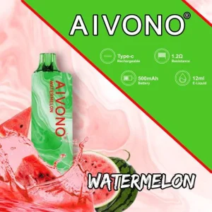 Vape Nesteet – vesimeloni Aivono AIM GUN 7000 0B8L110