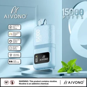 Vape Nesteet – viileä minttu Aivono AIM magic 15 000 0B8L62