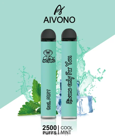 Vape Nesteet – viileä minttu Aivono AIM SNAKE 2500 0B8L302