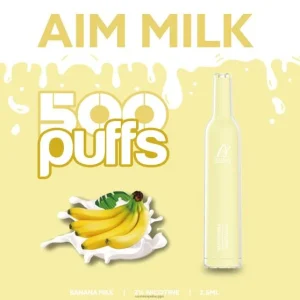 Vape Netistä – banaani maitoa Aivono AIM MILK 500 0B8L275