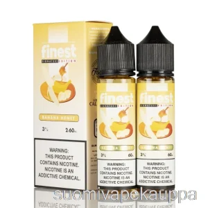 Vape Netistä Banaanihunajaa – Hienoin Signature Edition – 120ml 0mg