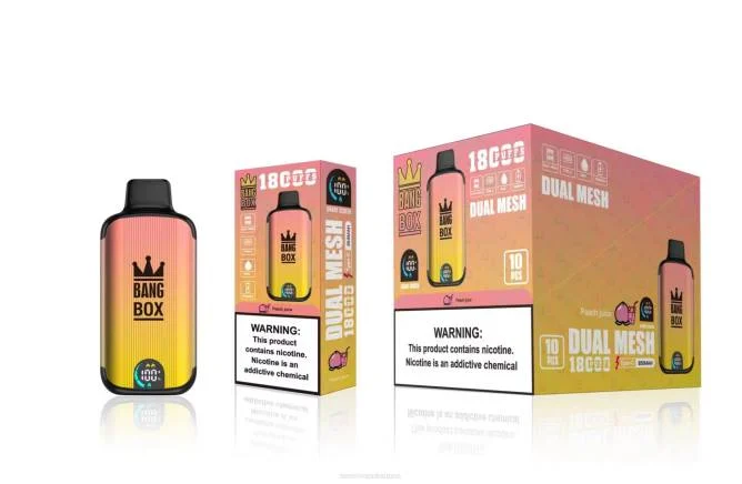 Vape Netistä – Bang Box 18 000 suihketta TZ4V91 persikkamehu