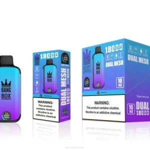 Vape Netistä – Bang Box 18 000 suihketta TZ4V95 kolminkertainen marjajää