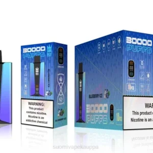 Vape Netistä – Bang Box 30 000 puhalluksen älynäyttö TZ4V79 mustikka jäätä