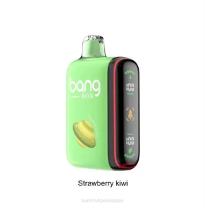Vape Netistä – Bang Box 9000-18000 puhalluksen älykäs tehonäyttö TZ4V27 mansikka kiivi