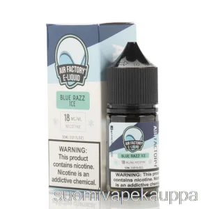 Vape Netistä Blue Razz Ice – Air Tehdassuolat E-neste – 30ml 36mg