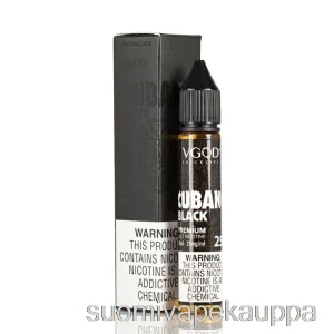 Vape Netistä Cubano Black – Vgod Saltnic – 30ml 25mg