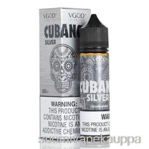Vape Netistä Cubano Hopea – Vgod E-neste – 60ml 3mg