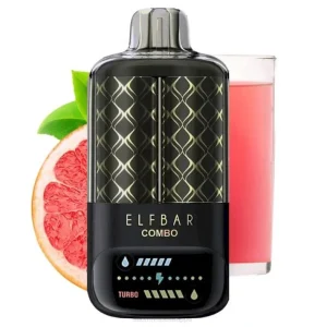 Vape Netistä – Elf Bar Combo 25 000 vaaleanpunainen limonadi ja greippi 424011