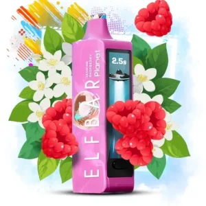 Vape Netistä – Elf Bar Planet 25 000 jasmiini vadelma 424019