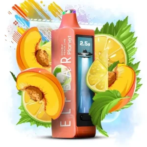 Vape Netistä – Elf Bar Planet 25 000 kaksinkertainen persikka lime 424031