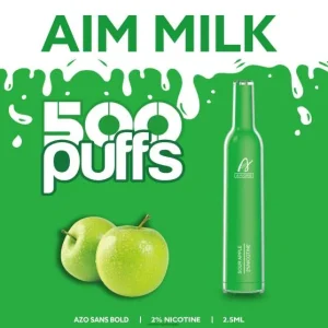 Vape Netistä – hapan omena Aivono AIM MILK 500 0B8L267