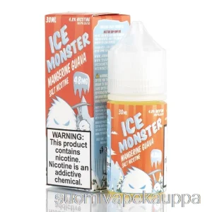 Vape Netistä Jäämangeriini Guava – Jäähirviösuolat – 30ml 24mg