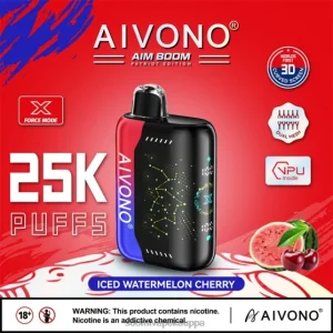 Vape Netistä – jäinen vesimelonikirsikka Aivono AIM BOOM 25 000 0B8L347