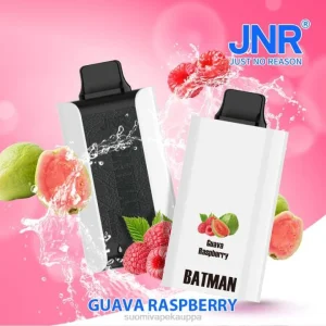 Vape Netistä – JNR BATMAN 11 000 guava vadelma 80PR3