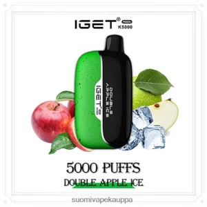 Vape Netistä – kaksinkertainen omenajää IGET Moon k5000 44228019