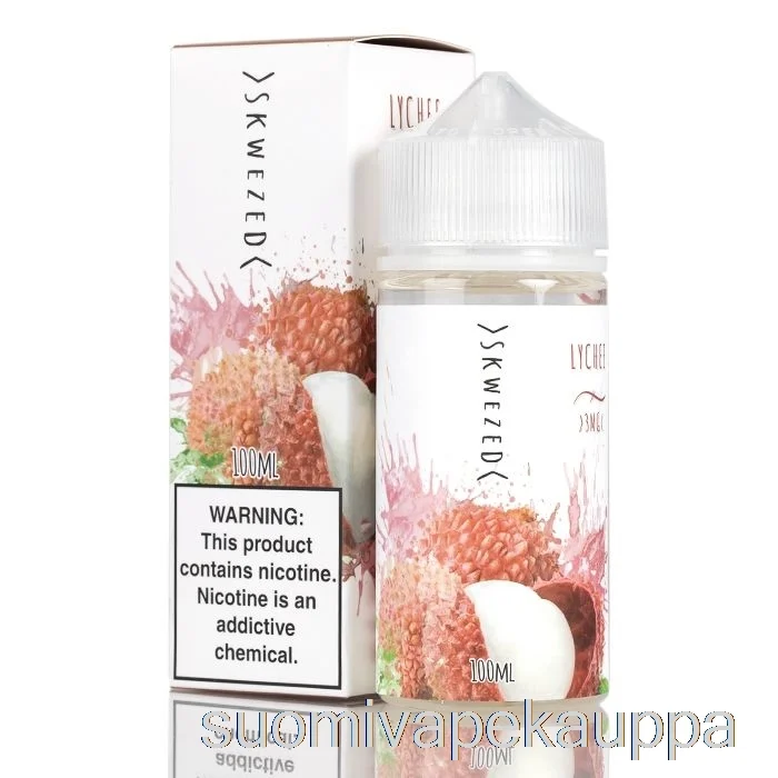 Vape Netistä Litsi – Skwezed E-neste – 100ml 6mg