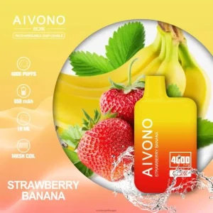 Vape Netistä – mansikka banaani Aivono AIM BOXX 4000 0B8L231