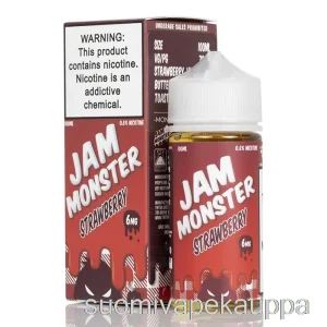 Vape Netistä Mansikka – Hillohirviö – 100ml 6mg