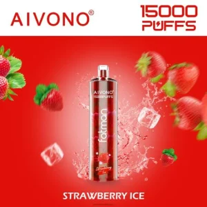 Vape Netistä – mansikka jäätä Aivono FATMAN 15 000 0B8L11