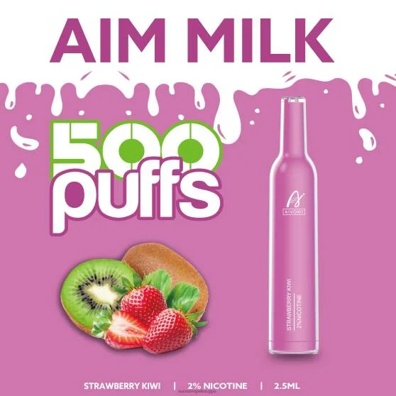 Vape Netistä – mansikka kiivi Aivono AIM MILK 500 0B8L271