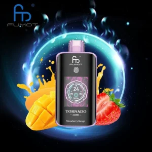 Vape Netistä – mansikka mango Fumot Tornado 25000 kertakäyttöistä höyryä 0F8FV11