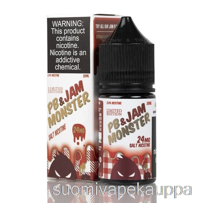 Vape Netistä Mansikka – Pb Ja Hillo Hirviösuolat – 30ml 48mg