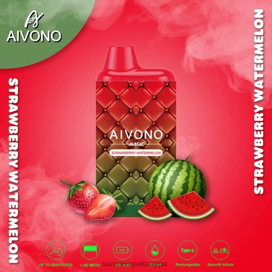 Vape Netistä – mansikka vesimeloni Aivono AIM MAGIC 5800 mouth box savuke 0B8L99