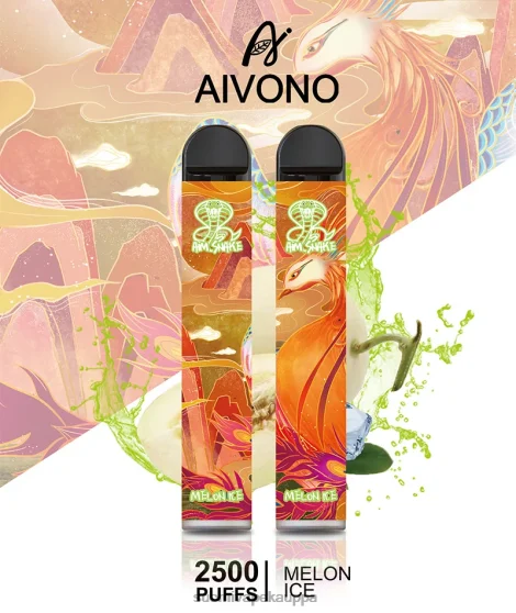 Vape Netistä – meloni jäätä Aivono AIM SNAKE 2500 0B8L311
