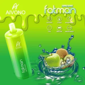 Vape Netistä – omena kiivi Aivono FATMAN 6800 0B8L31