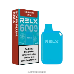 Vape Netistä – RELX Crush Pocket 6000 jäätä hapan luumu cola T062N219