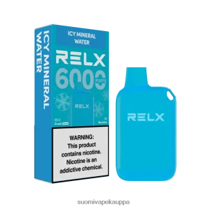 Vape Netistä – RELX Crush Pocket 6000 jäätä jäistä kivennäisvettä T062N223