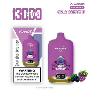 Vape Netistä – rypäleherukka Aivono AIM FREAK 13 000 0B8L251