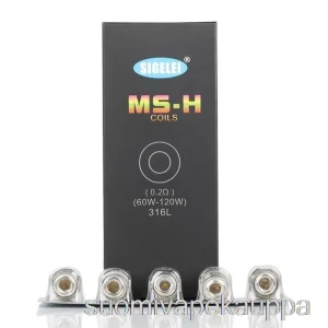 Vape Netistä Sigelei Ms Vaihtokelat 0.2ohm Ms-h Kelat
