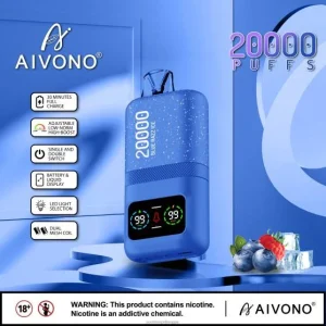 Vape Netistä – sininen razz-jää Aivono AIM magic 20 000 0B8L79
