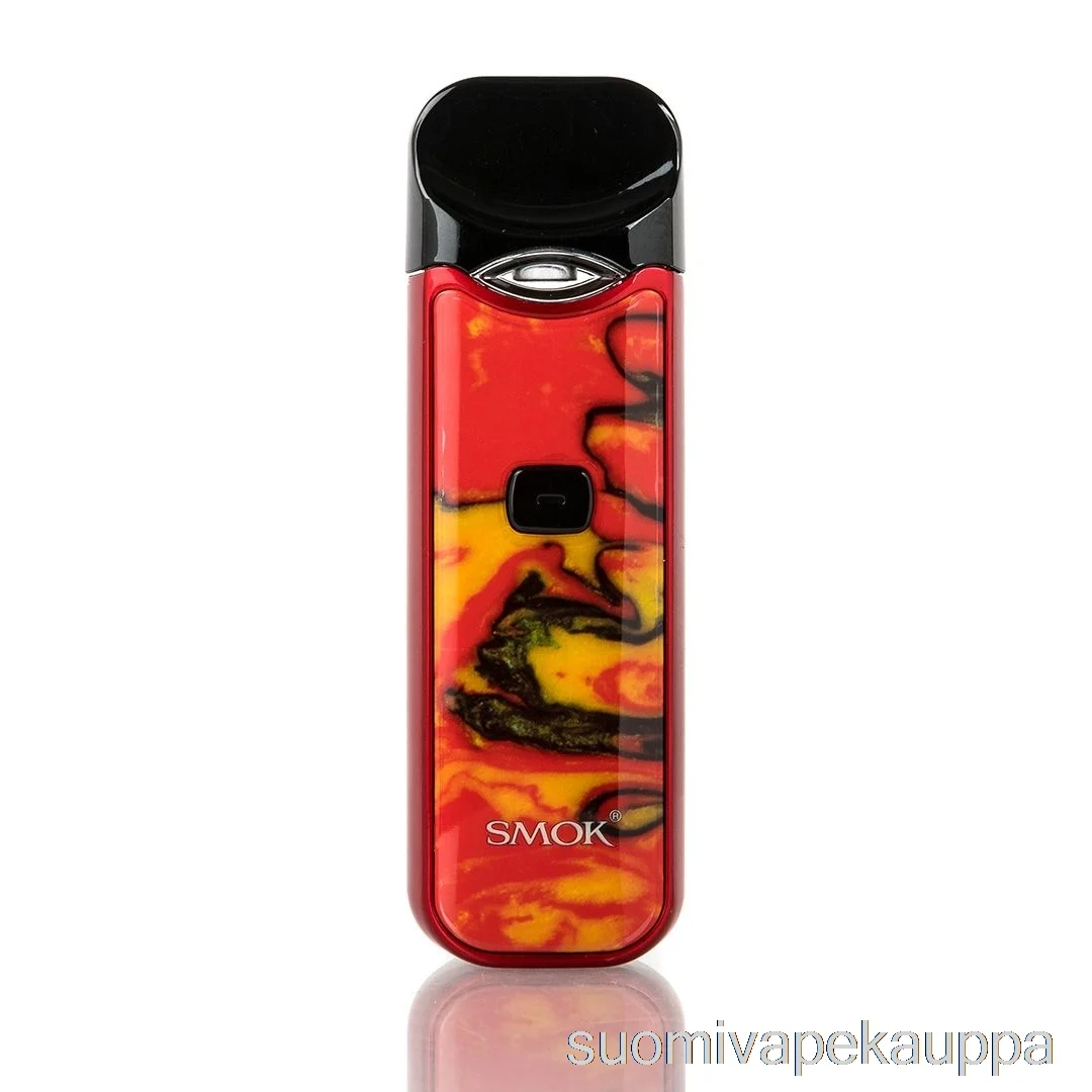 Vape Netistä Smok Nord 15w Pod Kit Punainen / Keltainen Hartsi