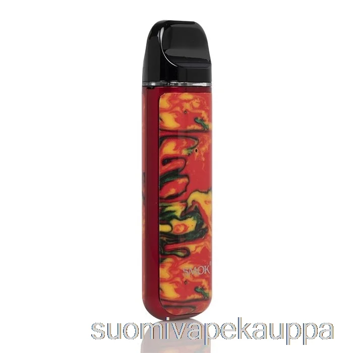 Vape Netistä Smok Novo 2 25w Pod System Punainen/keltainen Hartsi